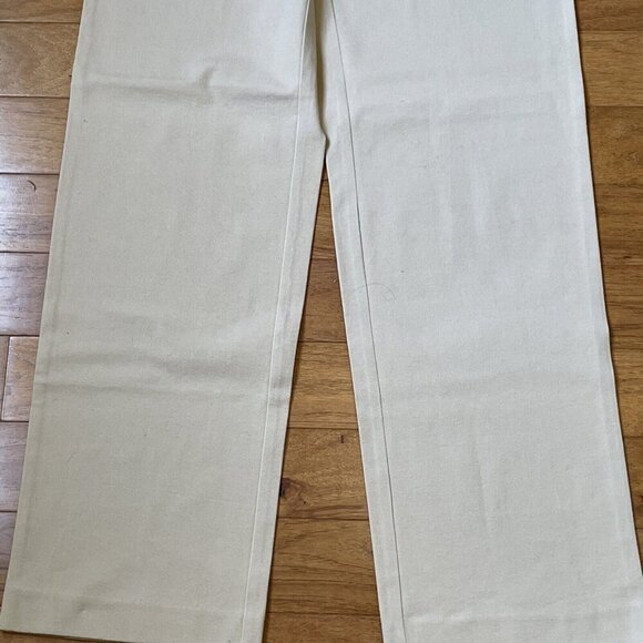 NWT Liz Claiborne Villager Stretch Pants Womens 8 Trench Straight Leg Career VTG - Picture 3 of 13
